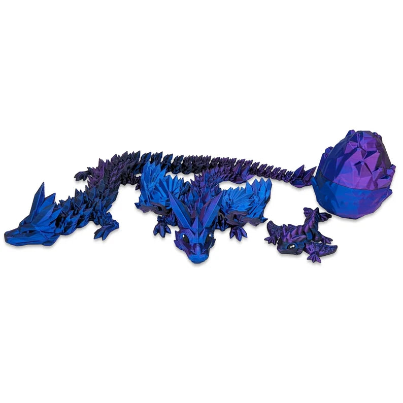 Dragon - Black, Blue, Purple