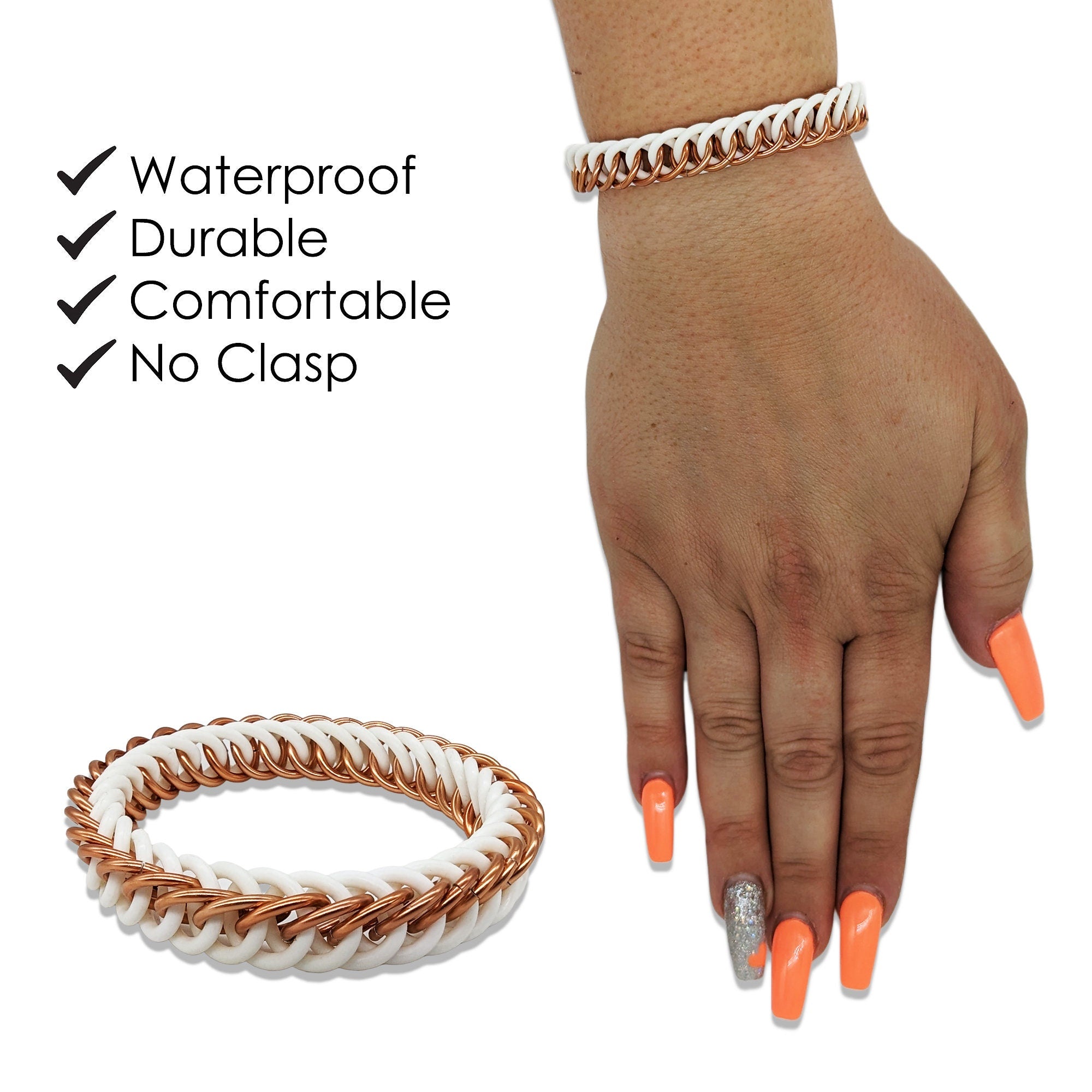 Classic Eternium Bracelet - White & Gold