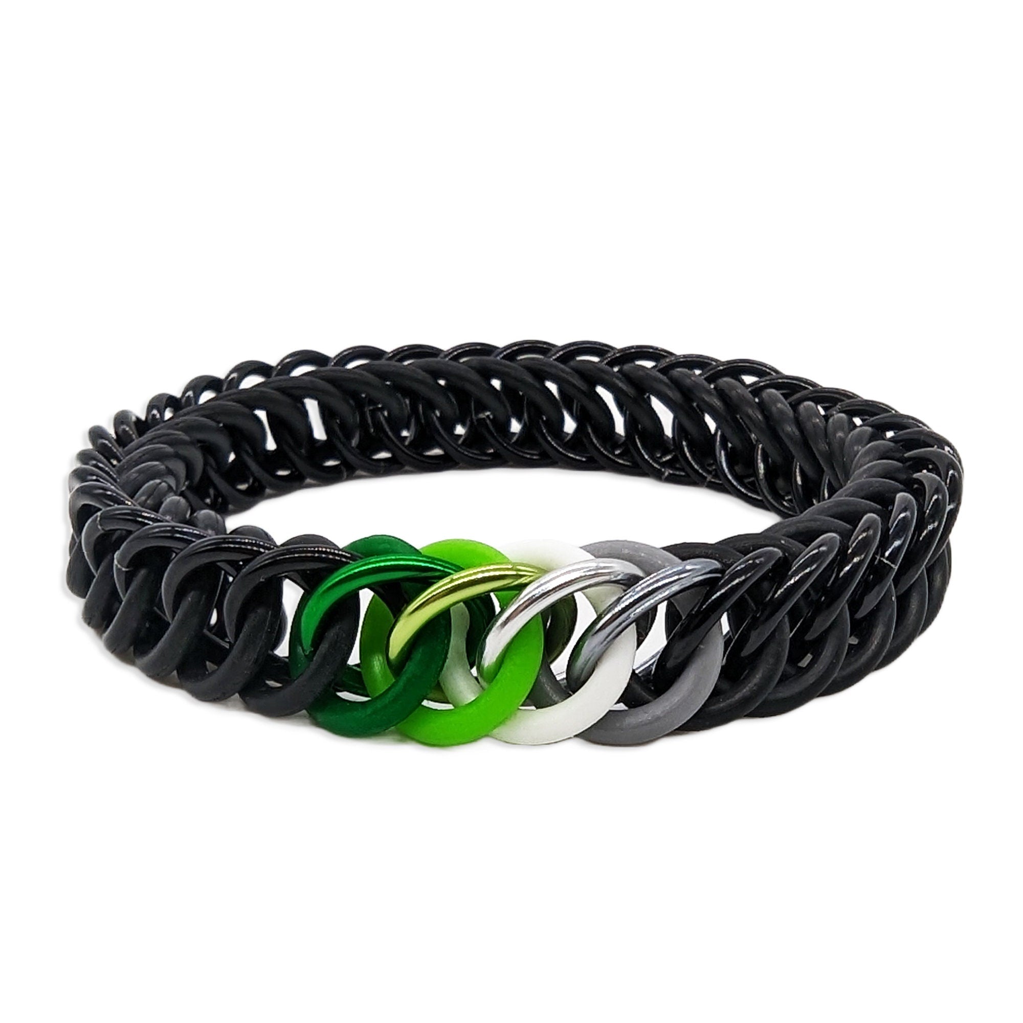 Subtle Aromantic Pride Bracelet