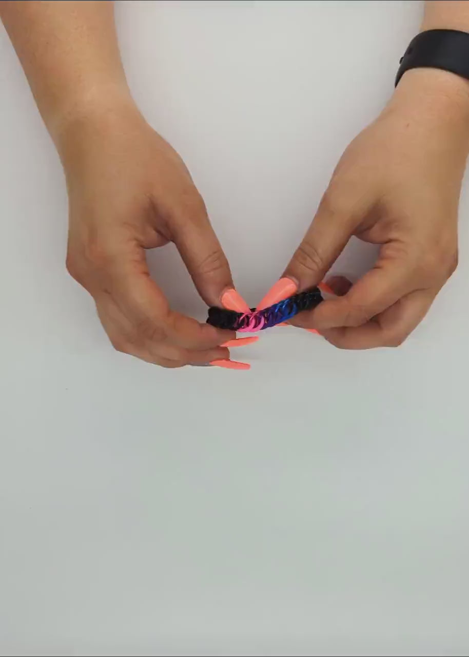 Subtle Bisexual Pride Bracelet