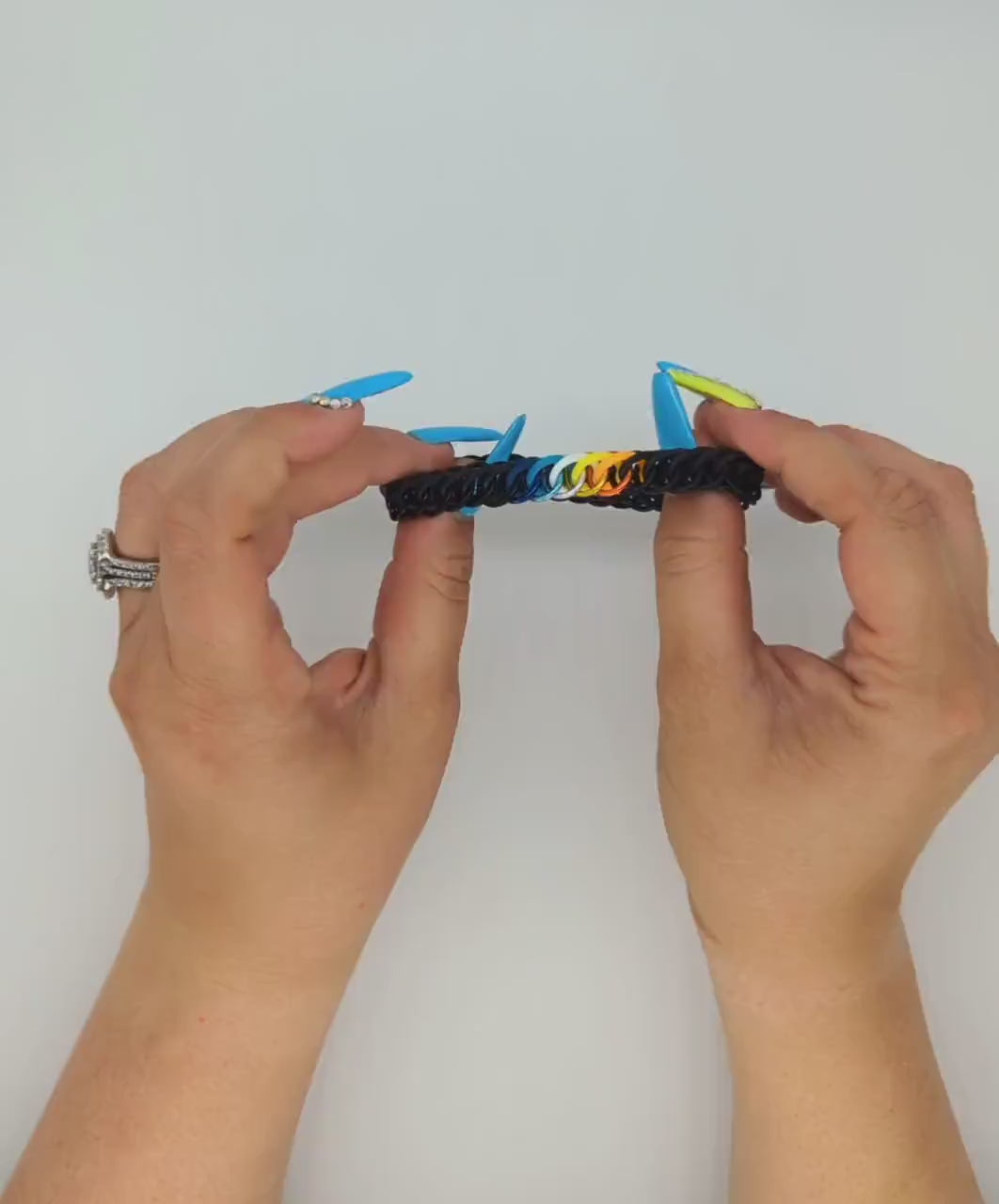 Subtle Aromantic Asexual Bracelet