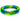 Eternium Glowflex Bracelet - 'Gamma Crash' - Neon Green, Neon Yellow, & Neon Blue