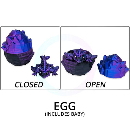 Dragon - Black, Blue, Purple