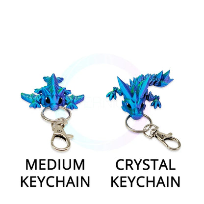 Dragon - Blue, Green, and Purple