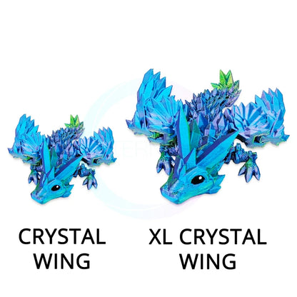 Dragon - Blue, Green, and Purple