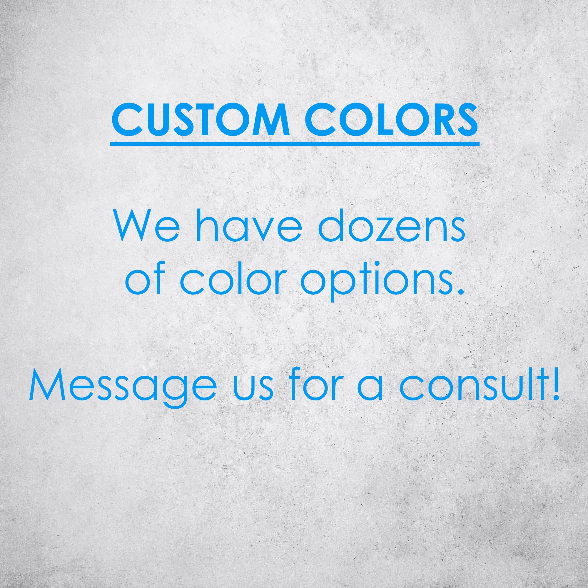 Want Different Color Massage Us
