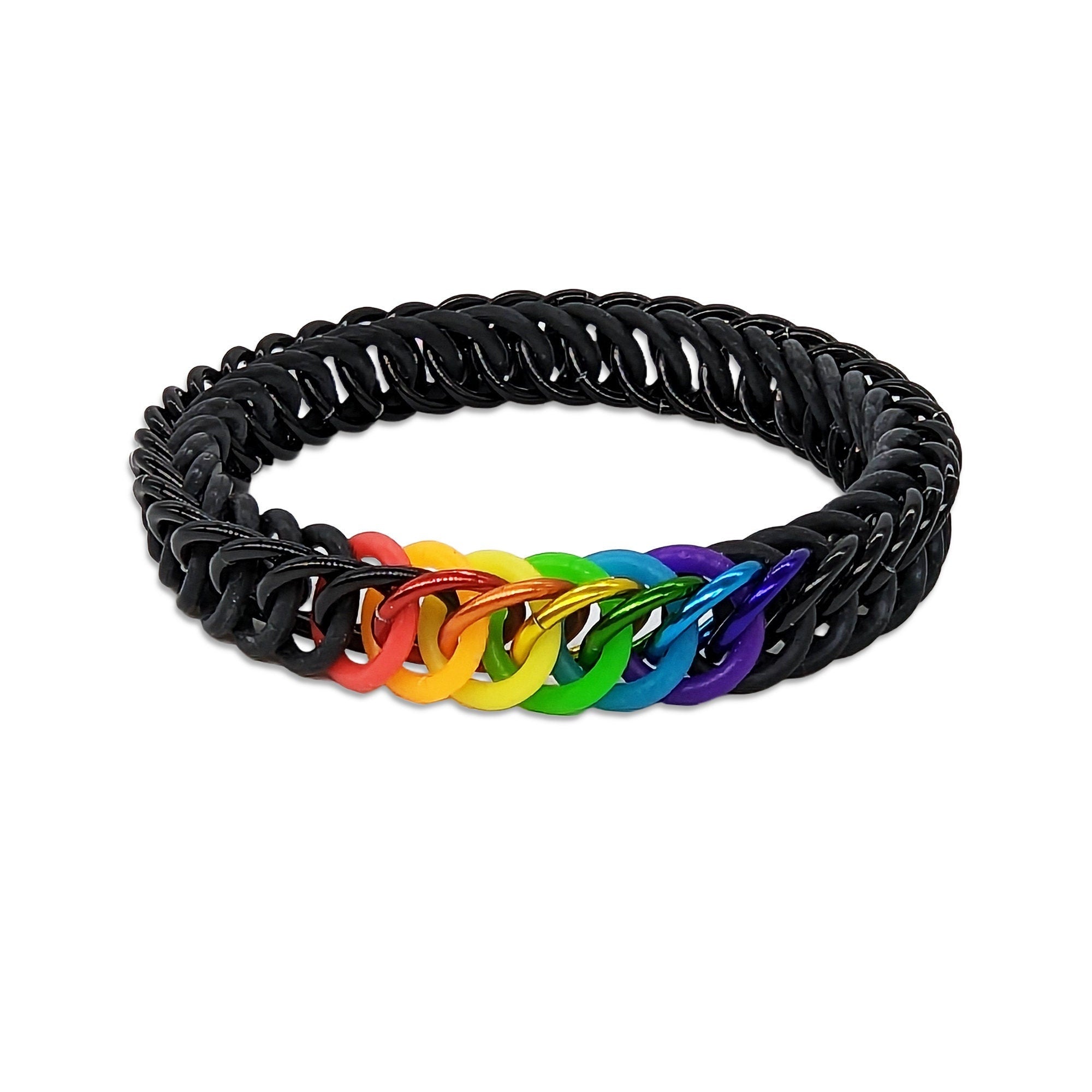 Subtle Pride Flag Bracelet
