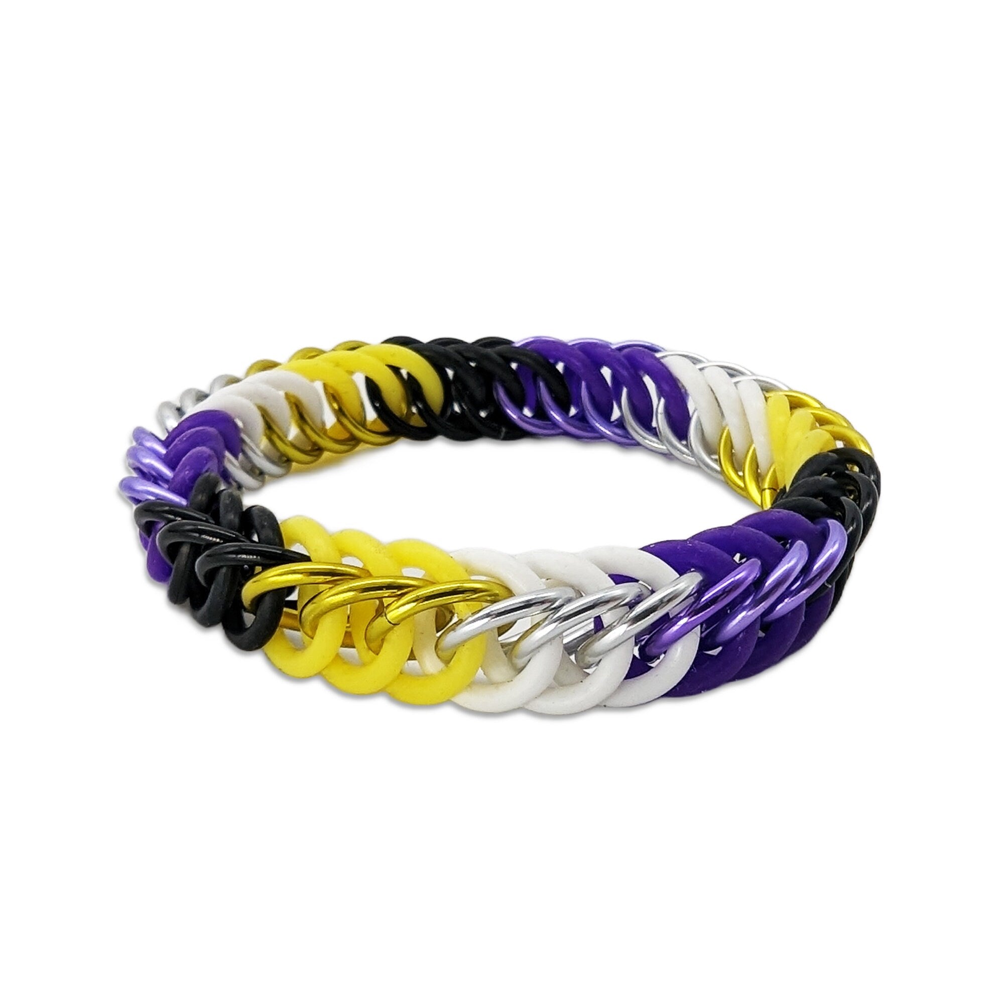 Subtle Non Binary Pride Bracelet