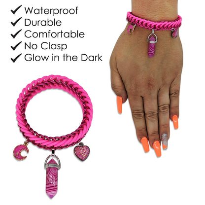 Glow Eternium Bracleet - Hot Pink
