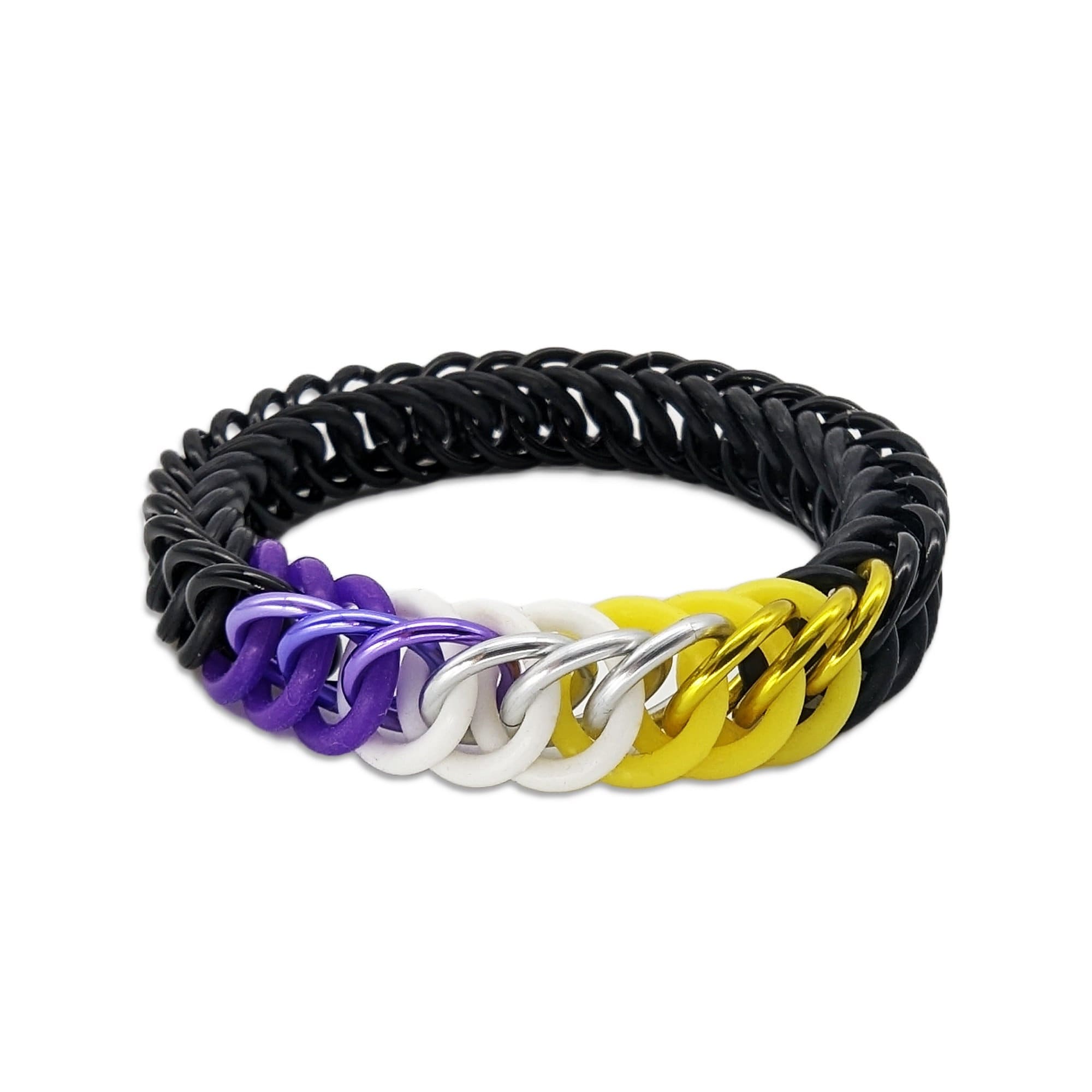 Subtle Non Binary Pride Bracelet