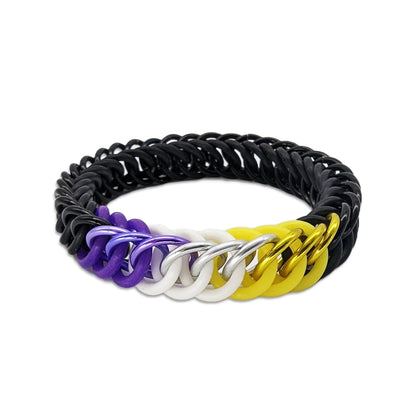 Subtle Non Binary Pride Bracelet