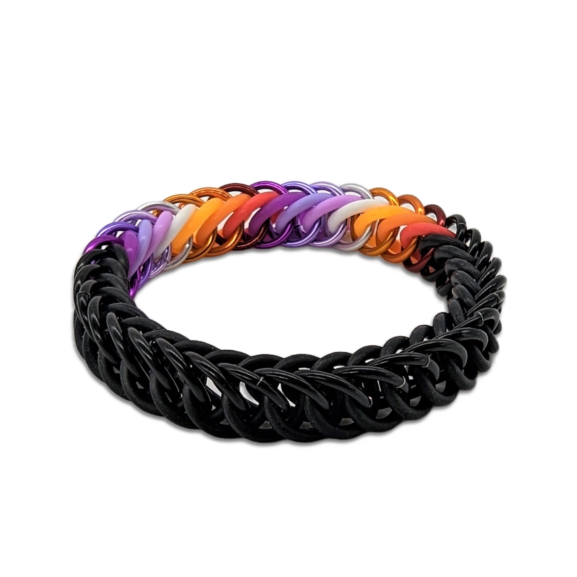 Subtle Lesbian Pride Bracelet
