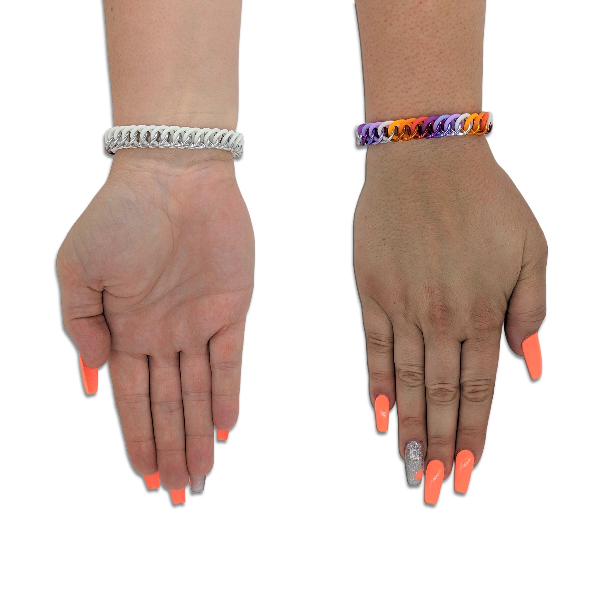Subtle Lesbian Pride Bracelet