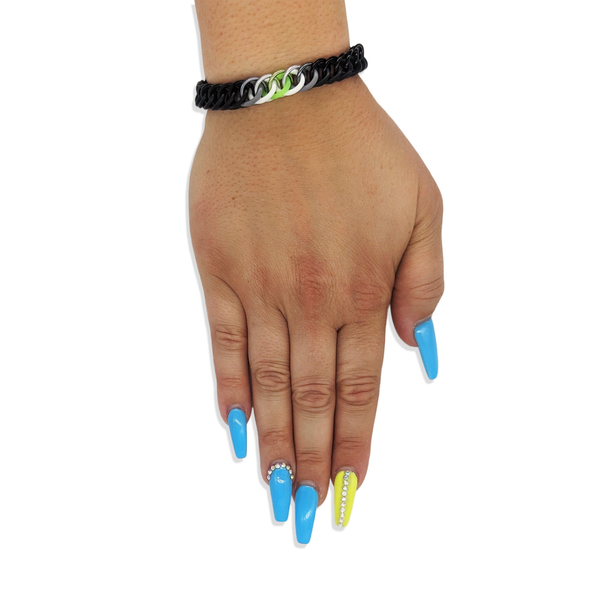 Subtle Agender Pride Bracelet