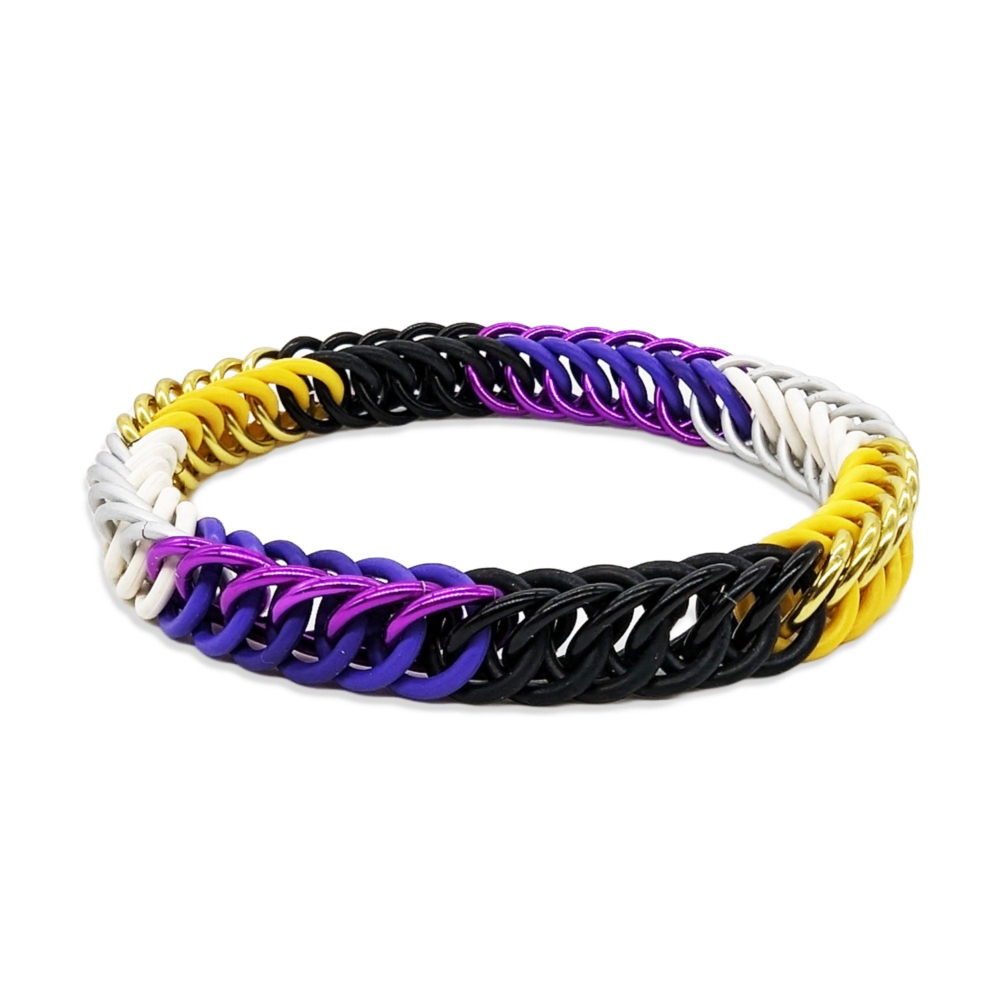Subtle Non Binary Pride Bracelet
