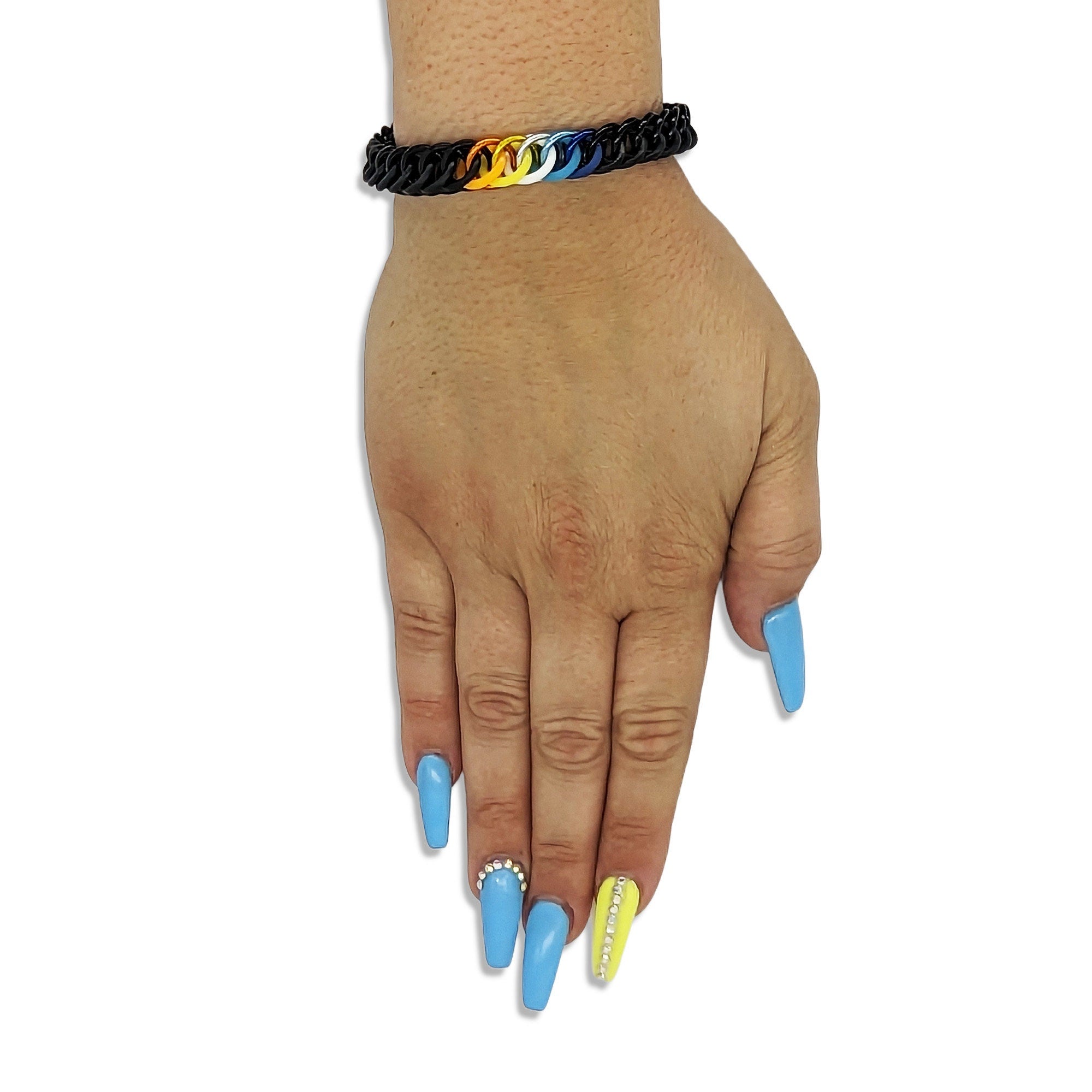 Subtle Aromantic Pride Bracelet