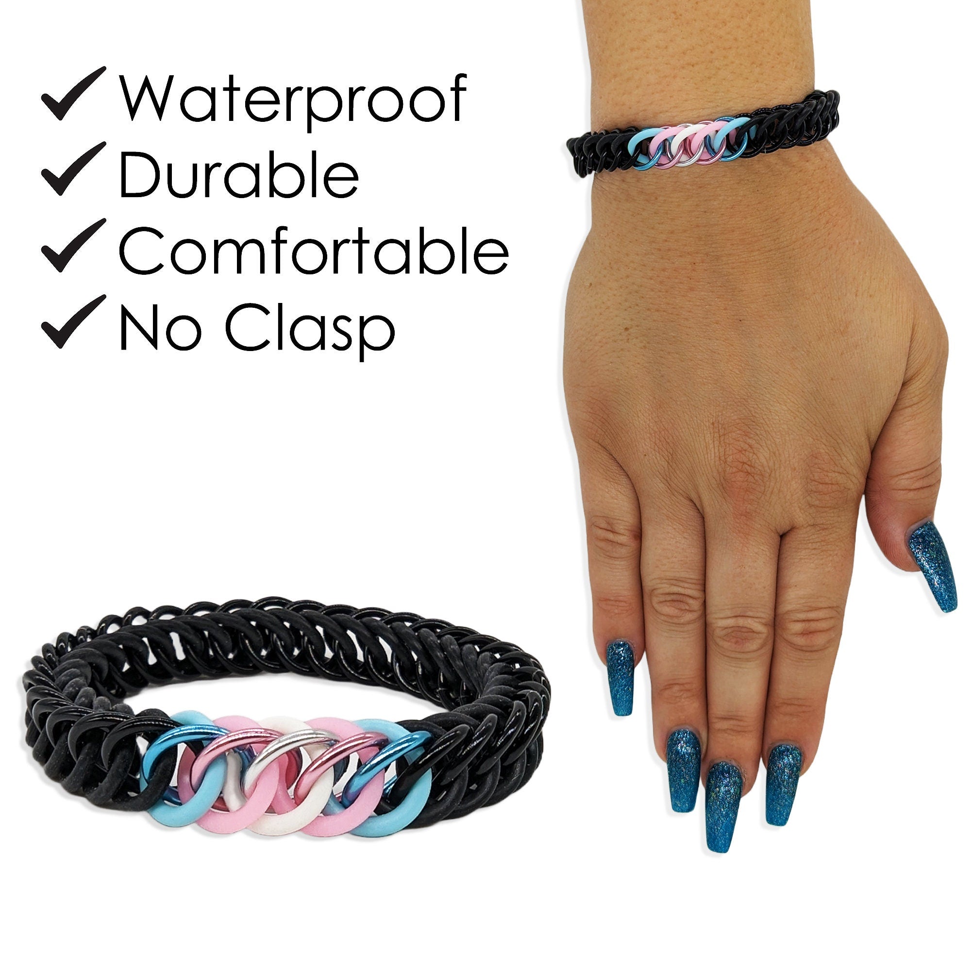 Subtle Trans Pride Bracelet