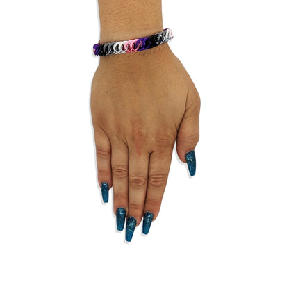 Subtle Psuedosexual Pride Bracelet