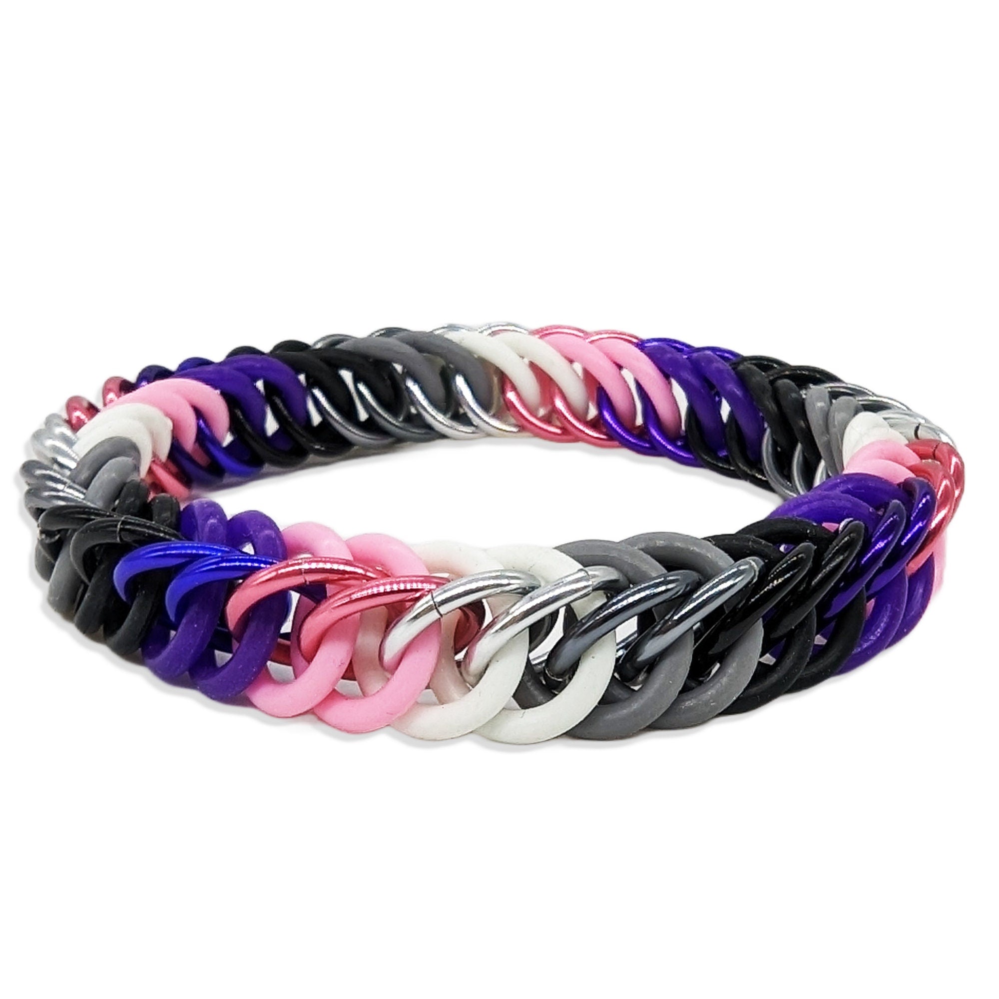 Subtle Psuedosexual Pride Bracelet