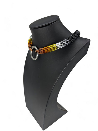 Bear Pride Chain Collar