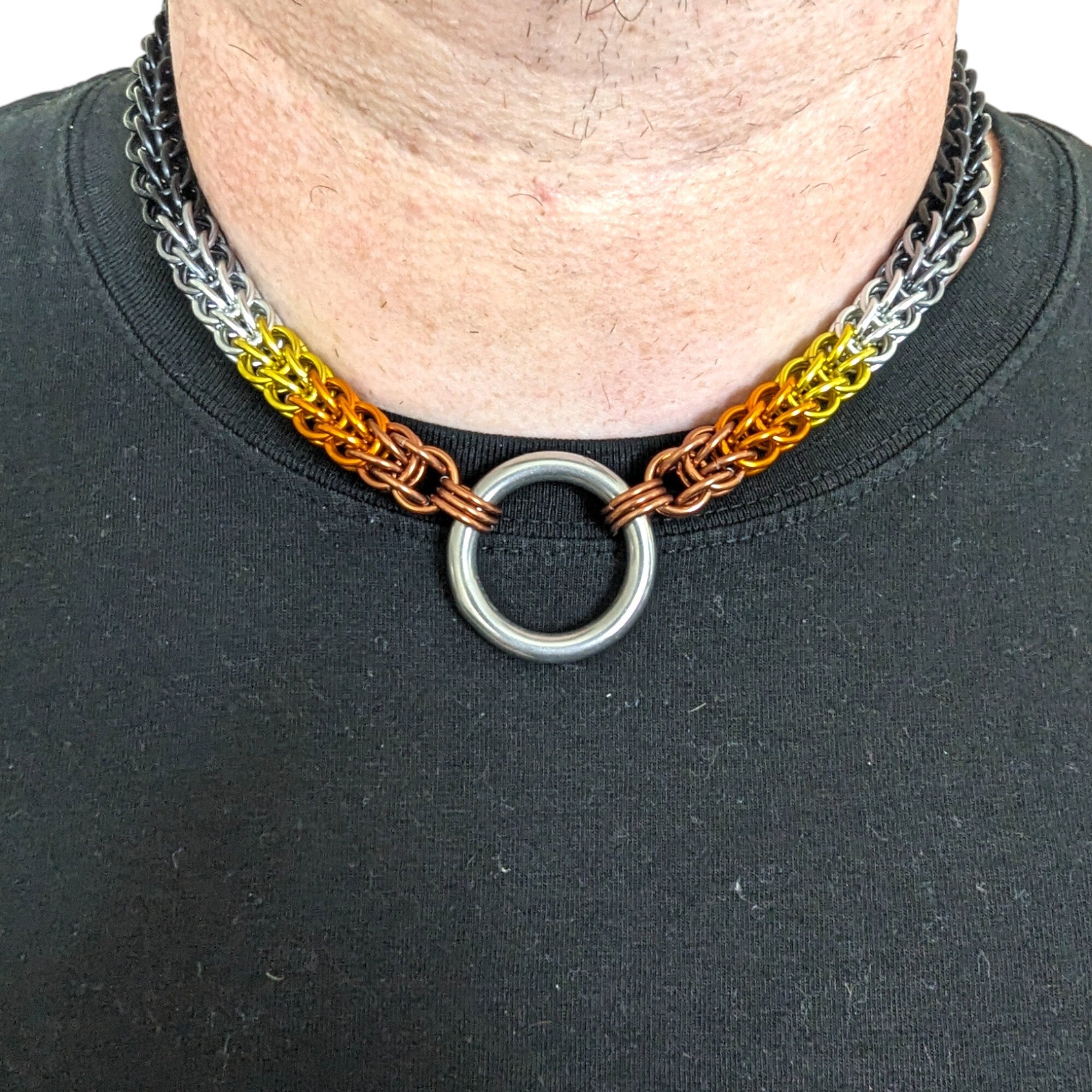 Bear Pride Chain Collar