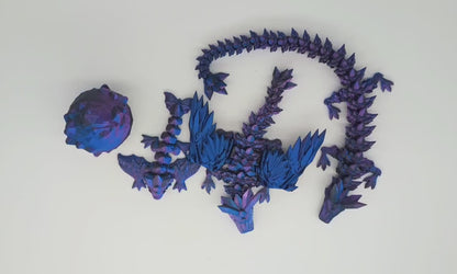 Dragon - Black, Blue, Purple