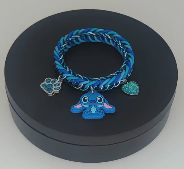 Blue Alien Charm Bracelet Video